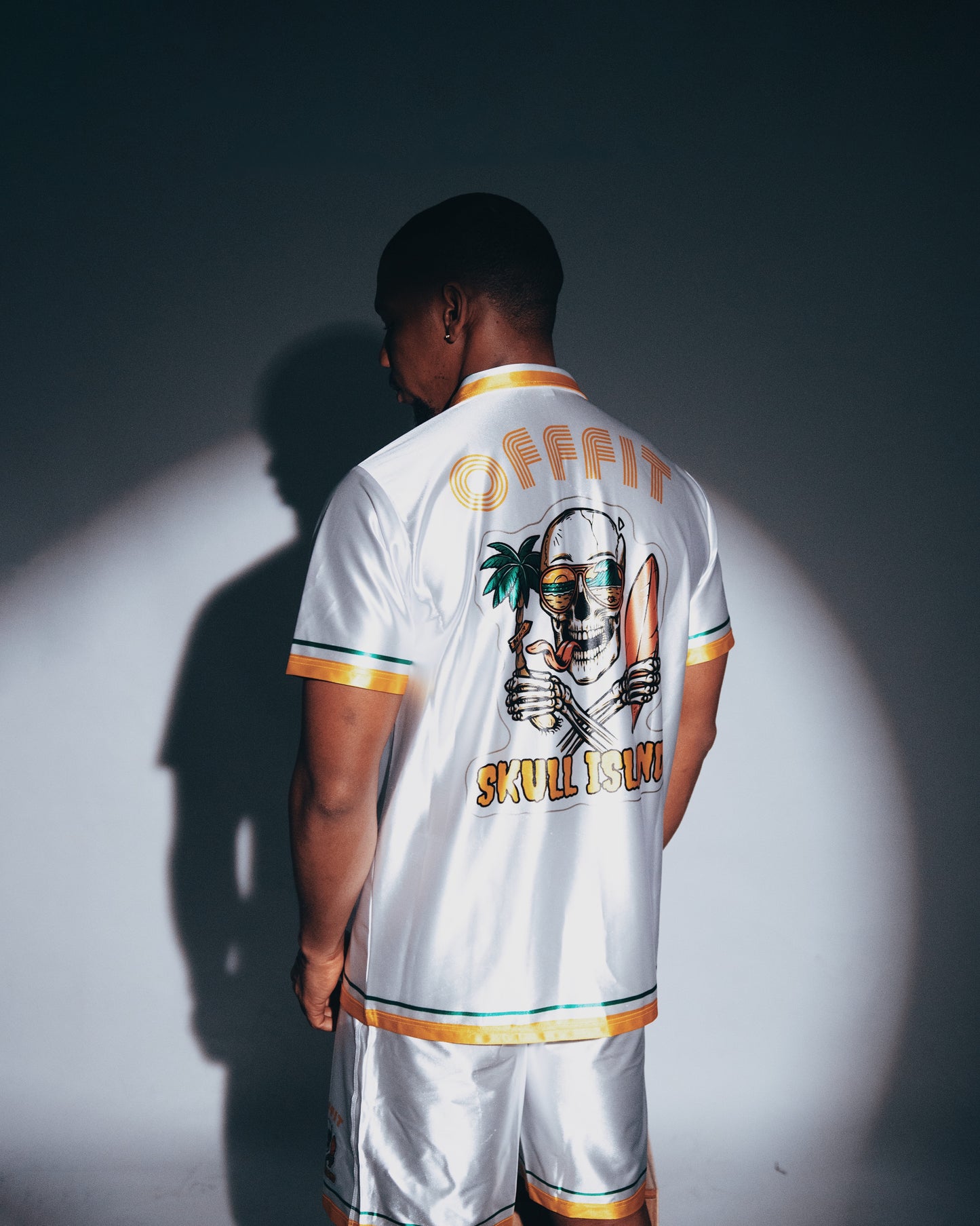 Skull Island Silk Shirt