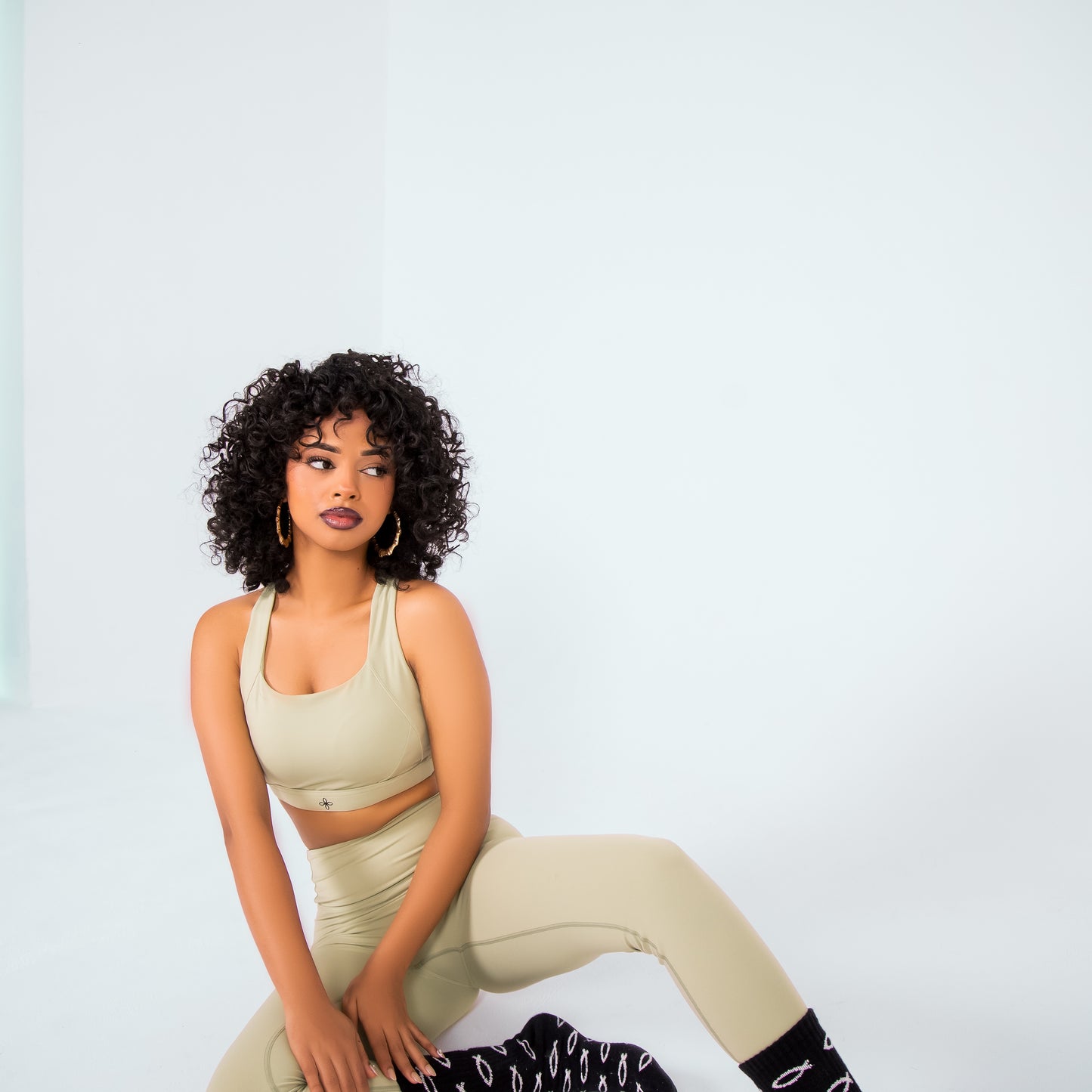 OFFFIT Gym Bra -Matcha/BLack