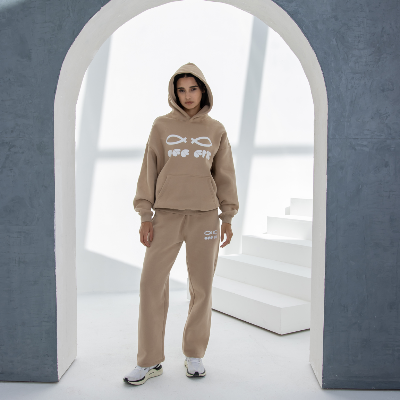 Offfit Side Logo Print Hoodie Pant