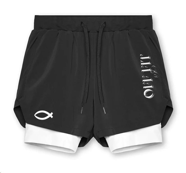 OFF FIT LINER SHORT featuring