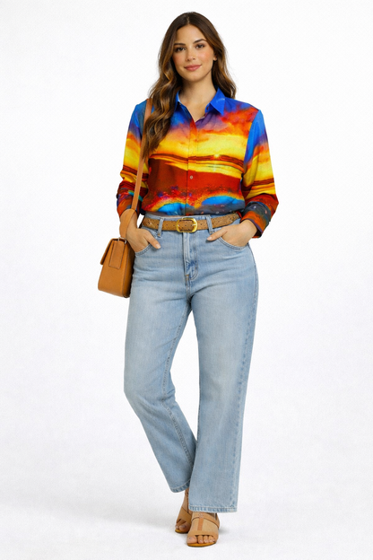 Heart Of Love Polyester Shirt