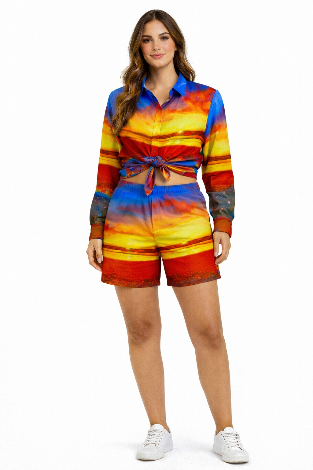 Heart Of Love Polyester Short