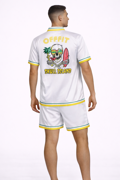 Skull Island Silk Shirt