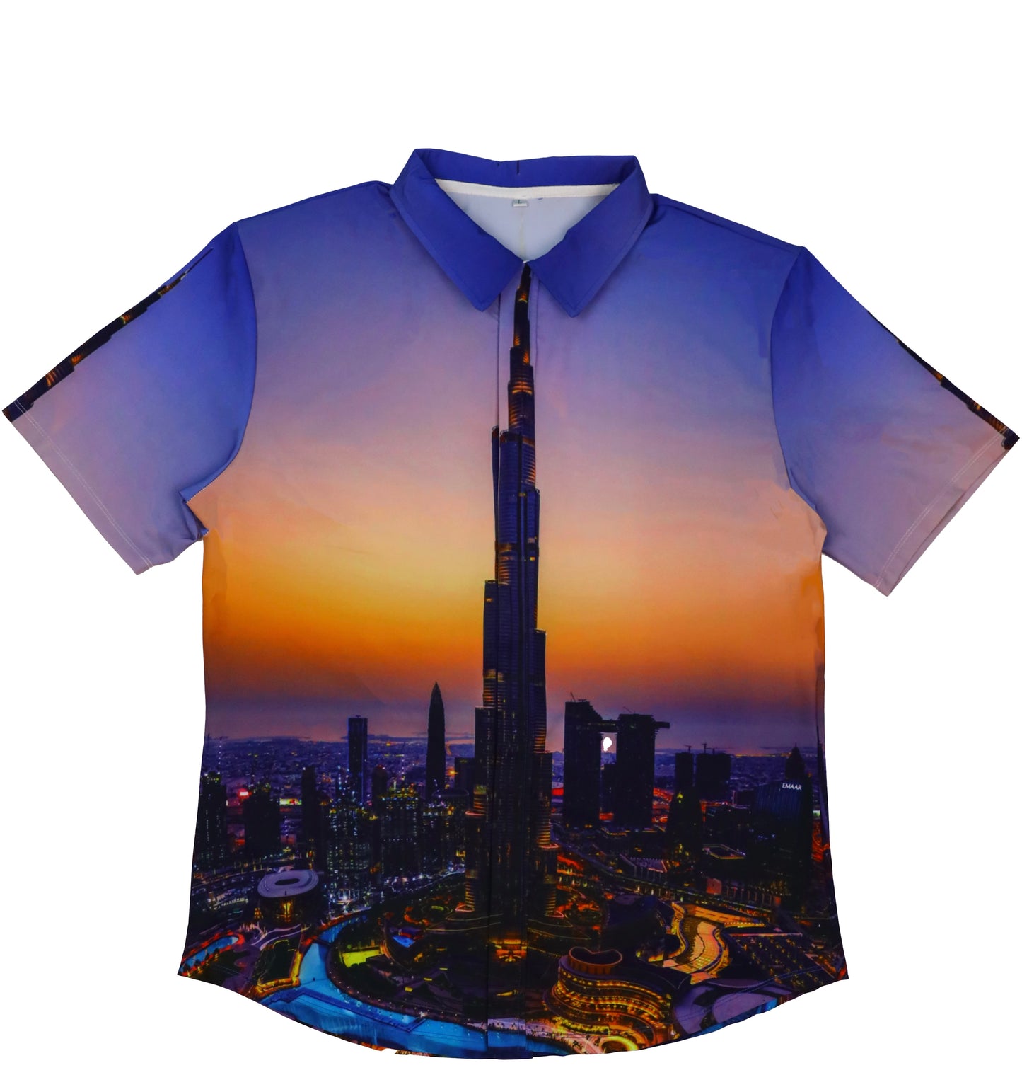 Burj Khalifa Polyester Shirt