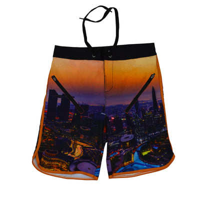 Burj Khalifa Polyester Short